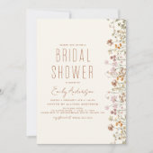 Boho Wildflower Vrijgezellenfeest Bloom Garden Kaart (Voorkant)