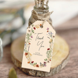 Boho Wildflower Vrijgezellenfeest Cadeau Labels Cadeaulabel