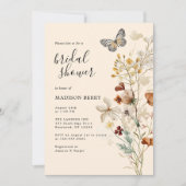 Boho Wildflower Vrijgezellenfeest Kaart (Voorkant)