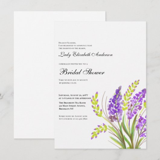 Boho Wildflower Vrijgezellenfeest Kaart (Voorkant / Achterkant)