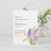 Boho Wildflower Vrijgezellenfeest Kaart (Staand voorkant)