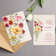 Boho wildflower Vrijgezellenfeest