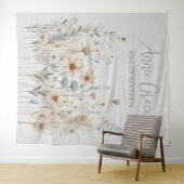 Boho Wildflower Wandkleed (In Situ (horizontaal))