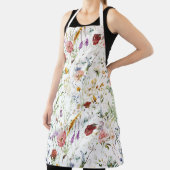 Boho Wildflower Watercolor Spring Flower Schort (Insitu)