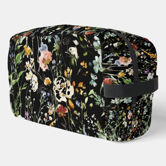 Boho Wildflower Watercolor Spring  Flower Toilettasje (Linkerhoek)