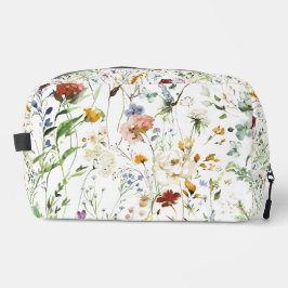 Boho Wildflower Watercolor Spring Flower Toilettasje