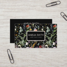 Boho Wildflower Watercolor Spring  Flower