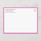 Boho Wildflower Waterverf Bloemen Verlovingsfeest Uitnodiging Briefkaart (Achterkant)