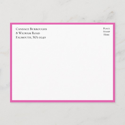 Boho Wildflower Waterverf Bloemen Verlovingsfeest Uitnodiging Briefkaart (Achterkant)