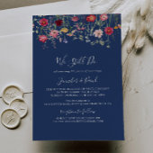 Boho Wildflower We doen nog steeds gelofte van ver Kaart