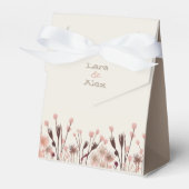 Boho Wildflower Wedding Bedankdoosjes (Voorkant Zijde)