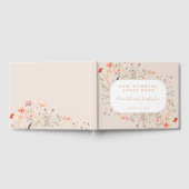 Boho Wildflower Wedding Gastenboek (Volledig)