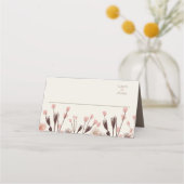Boho Wildflower Wedding Plaatskaartje (Voorkant)