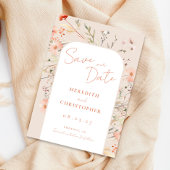 Boho Wildflower Wedding Save The Date