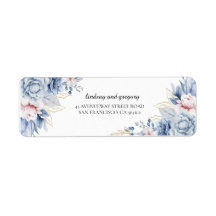 Boho Wildflower Welkomstlabel