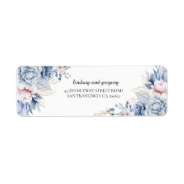 Boho Wildflower Welkomstlabel Etiket