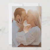 Boho Wildflower Whispers Huwelijksuitnodiging Kaart (Achterkant)