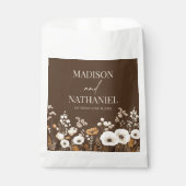 Boho Wildflower Wilde Bloem Bloemen Tuin Bruiloft Bedankzakje (Voorkant)