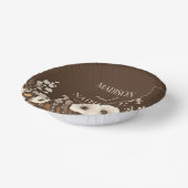 Boho Wildflower Wilde Bloem Bloemen Tuin Bruiloft Papieren Kommen (Gebogen)