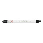 Boho Wildflowers aangepaste script naam pen (Voorkant)
