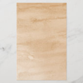 Boho Wildflowers ABC Baby shower Game (Achterkant)