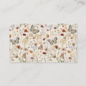 Boho Wildflowers Advies Afstuderen Informatiekaartje (Achterkant)