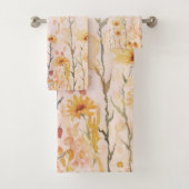 Boho  Wildflowers Bad Handdoek (Insitu)