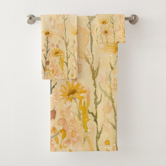 Boho  Wildflowers Bad Handdoek (Insitu)