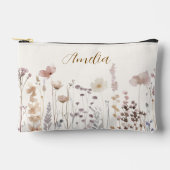 Boho Wildflowers Bridesmaid Makeup Cosmetic Etui (Voorkant)