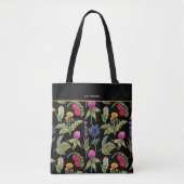 Boho Wildflowers Cute Trendy Elegant Tote Bag (Voorkant)