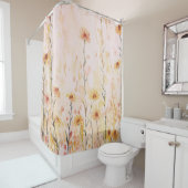 Boho Wildflowers Douchegordijn (In situ)