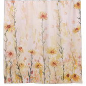 Boho Wildflowers Douchegordijn (Voorkant)