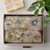 BOHO WILDFLOWERS FLORAL DECOUPAGE TISSUEPAPIER (Geschenk)