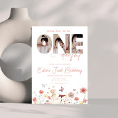 Boho Wildflowers Is Ze Niet EenHeerlijke 1e Verjaa Kaart