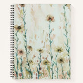 Boho Wildflowers Notitieboek (Voorkant)