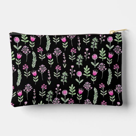 Boho Wildflowers Pink Girly Trendy Etui (Achterkant)