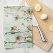 Boho Wildflowers Theedoek (Quarter Fold)