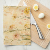 Boho  Wildflowers Theedoek (Quarter Fold)