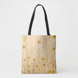 Boho Wildflowers Tote Bag