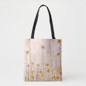 Boho  Wildflowers Tote Bag (Voorkant)