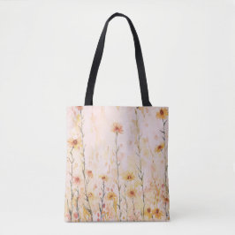 Boho Wildflowers Tote Bag