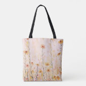 Boho  Wildflowers Tote Bag (Achterkant)