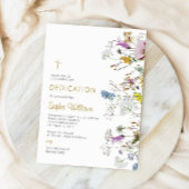 Boho Wildflowers Uitnodiging