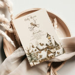 Boho Winter Christmas Baby shower Kaart<br><div class="desc">Vier de komende komst van je kleintje met onze "Boho Winter Christmas" Baby shower Invitation. Ontworpen voor degenen die een mix van bohemien charme en feestelijke vakantie geest waarderen, deze uitnodiging zet de perfecte toon voor een gezellige, hartverwarmende douche tijdens de meest prachtige tijd van het jaar. Kenmerken: Chic Boho...</div>