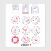 Boho Winter Holiday Sticker (Vel)