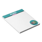 BOHO WISKUNDE Leraar Waardering Gepersonaliseerd Notitieblok (Schuin)