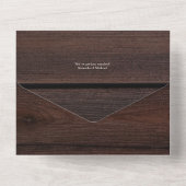 Boho Wit Gouden Glitter Pompoenen Bruiloft All In One Uitnodiging (Achterkant)