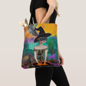 Boho Witch Canvas tas (Dichtbij)