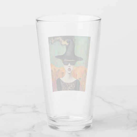 Boho Witch Drink bril Glas (Achterkant)