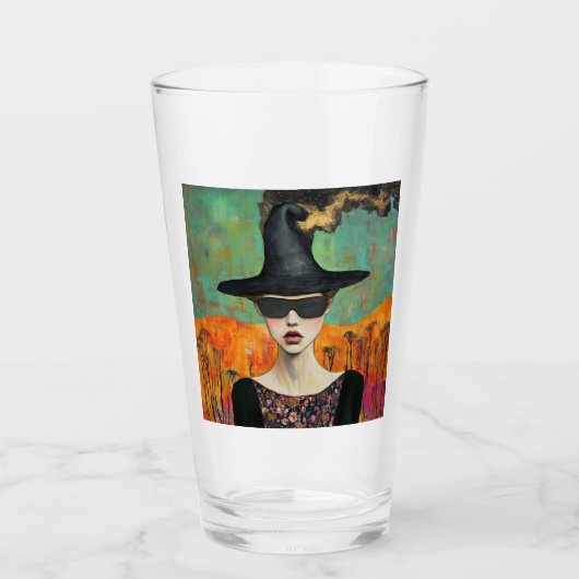 Boho Witch Drink bril Glas (Voorkant)